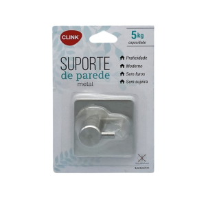 GANCHO ADESIVO METAL