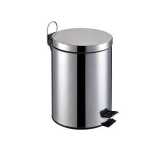 LIXEIRA COM PEDAL INOX 12L CLINCK