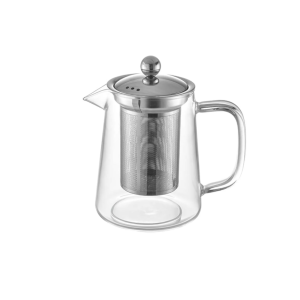 BULE P/CHA VIDRO C/ INOX (700ML)